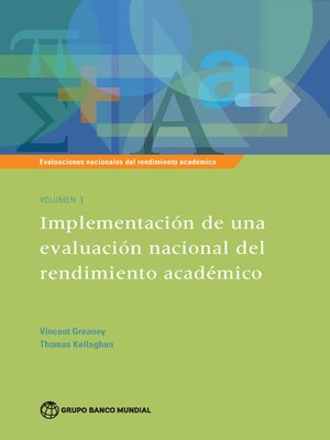 cover image of Evaluaciones nacionales del rendimiento académico  Volumen 3